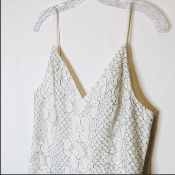 NWT Shona Joy Lace overlay sweetheart dress 10 L - Picture 4 of 8